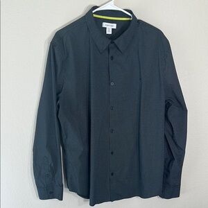 Calvin Klein Black Minimalist Casual Shirt